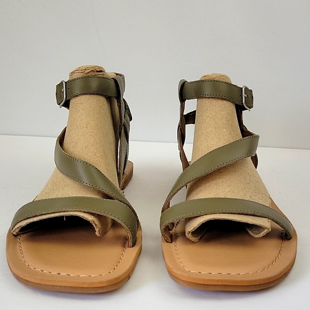 Lucky Brand Byleth Gladiator Sandals Sage Green Size 9 NWOT - Picture 8 of 13